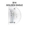 Игольная пластина B14 для универсальных промышленных машин, O 1, 4 мм, GOLDEN EAGLE