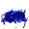 Гирлянда светодиодная DL String 100LED 10м, d-2, 35мм, линейная IP65, контроллер (8р), синий/черная