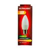 Лампа светодиодная LED C37 E27, 5W, теплый свет 3000K, с винтовым ES 27мм цоколем, свеча