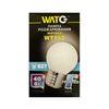 Лампа розжарювання WT152 E27, 40W, тепле світло 2700К, з гвинтовим ES 27мм цоколем, матова, куля