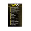 Лампа розжарювання WT153 E27, 60W, тепле світло 2700К, з гвинтовим ES 27мм цоколем, матова, куля