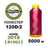 Нитки для вишивання 100% Полиестер, 120D/2, 5000м, 3018 (R1903), BN3