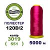 Нитки для вишивання 100% Полиестер, 120D/2, 5000м, 3019 (551), BN2
