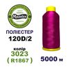 Нитки для вишивання 100% Полиестер, 120D/2, 5000м, 3023 (R1867), BN2