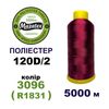 Нитки для вишивання 100% Полиестер, 120D/2, 5000м, 3096 (R1831), BN6