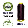 Нитки для вишивання 100% Полиестер, 120D/2, 5000м, 3100 (63), BN10