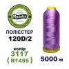 Нитки для вишивання 100% Полиестер, 120D/2, 5000м, 3117 (R1455), BN8