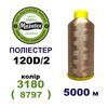 Нитки для машинної вишивки 100% поліестер, 120D/2, 5000м, 3180 (8797), BN31