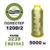 Нитки для машинної вишивки 100% поліестер, 120D/2, 5000м, 3239 (R2154), BN36